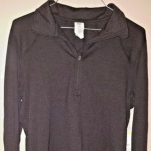 Everlast 1/4 Zip Black Sweater Women’s Size L NWT